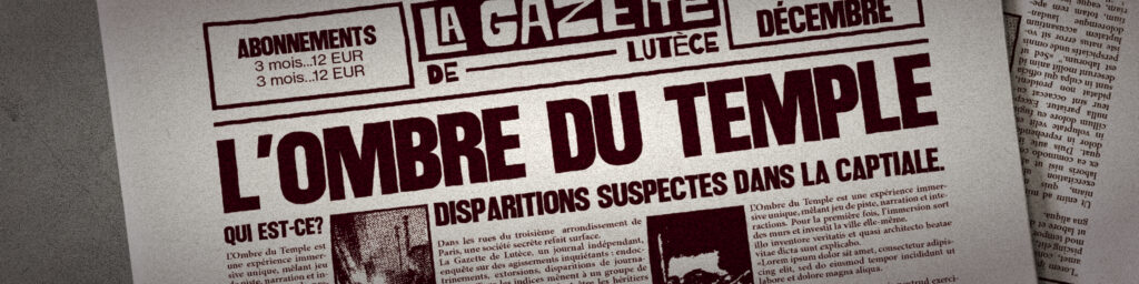 Enquête immersive sur les mystères des templiers à Paris