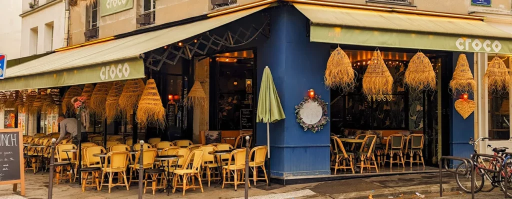 La Gazette Gourmet - Croco le marais - Ou manger dans le Marais - Ou manger avant ou après votre expérience immersive